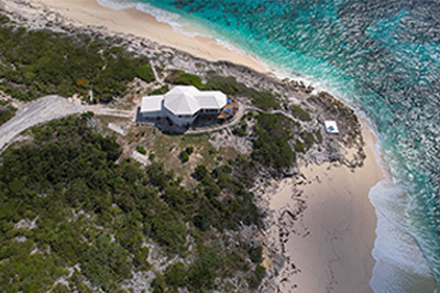 Beachfront Home for sale on San Salvador, The Bahamas