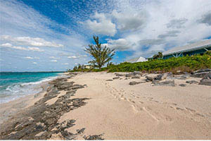 Beachfront Home on San Salvador