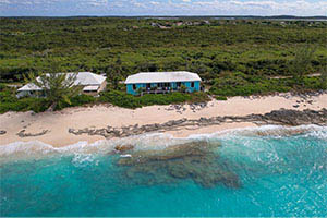 Beachfront Home on San Salvador