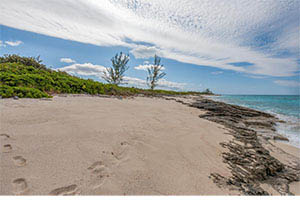 Beachfront Home on San Salvador