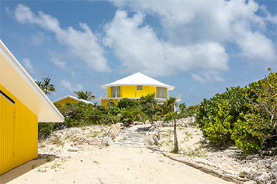 Beachfront Home for sale on San Salvador, The Bahamas